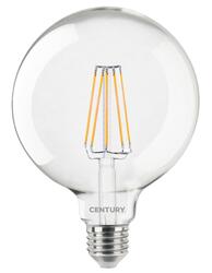 CENTURY LED FILAMENT GLOBE 125mm ČIRÁ 10W E27 6000K 1521Lm 360d 125x174mm IP20 CEN ING125-102760