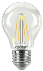 CENTURY LED FILAMENT HRUŠKA ČIRÁ 4W E27 4000K 470Lm 360d 60x105mm IP20 CEN ING3-042740