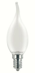 CENTURY LED FILAMENT SVÍČKA PLAMEN SATÉN 4W E14 4000K 470Lm 360d 35x118mm IP20 CEN INSM1C-041440
