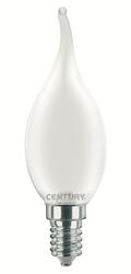 CENTURY LED FILAMENT SVÍČKA PLAMEN SATÉN 4W E14 4000K 470Lm 360d 35x118mm IP20 CEN INSM1C-041440