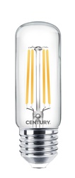 CENTURY LED FILAMENT TRUBKA ČIRÁ 9W E27 2700K 1300lm 360d