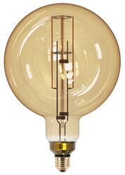 CENTURY LED TWIST FILAMENT GLOBE 200mm EPOCA DECO VINTAGE 8W E27 2200K 806Lm 360d DIMM 200x305mm IP20 CEN INVG200-082722