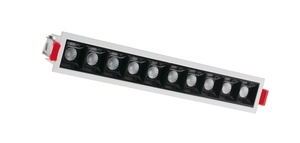 CENTURY MINIMAL Recessed linear LED 20W 3000K 1600lm CRI95 45d MOUNTING CLIP