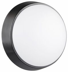 CENTURY LED SVÍTIDLO OASI TONDA ČERNÉ 14W 4000K 1055Lm 120d IP54 CEN OSTON-1421540