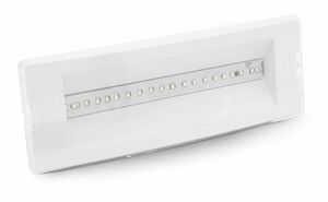 CENTURY LED NOUZOVÉ SVÍTIDLO SICURALED PŘISAZENÉ 2W 4000K 210Lm IP40 120d 292x101x63mm CEN SCL-020340