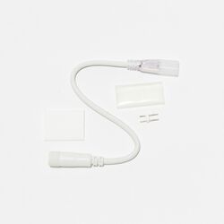 DecoLED Prodlužovací kabel pro dvoustranný LED Neon, IP67, 230V, 25 cm, bílý, samičí 2DN22