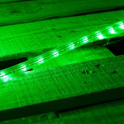 DecoLED LED hadice - 1m, zelená D