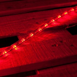 DecoLED LED hadice - 1m, červená D
