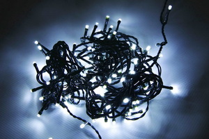 LED GIRLANDA 480 LED teplá bílá - venkovní/vnitřní 36m IP44
