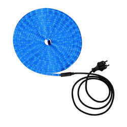 Globo - LED světelný kabel modrá 9m + 1,5m napájení 216xLED 12,96W 500624