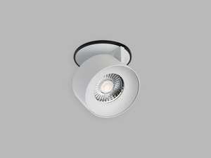 LED2 21507331CS Zápustné svítidlo KLIP, BW CASAMBI 11W 3000K černá/bílá