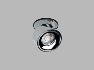 LED2 21507335CS Zápustné svítidlo KLIP, BC CASAMBI 11W 3000K černá/chrom