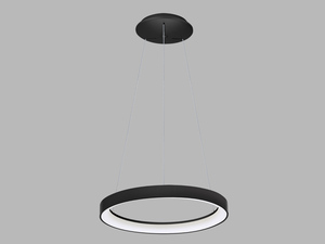 LED2 3271853ZBTW Závěsné svítidlo BELLA SLIM 48 P-Z, B ZIGBEE TW 38W 3000K-4000K černá