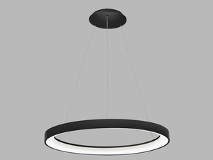 LED2 3271953ZBTW Závěsné svítidlo BELLA SLIM 78 P-Z, B ZIGBEE TW 60W 3000K-4000K černá