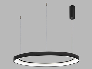 LED2 327353DT BELLA SLIM 98 P-Z, B DIM 80W 2CCT 3000K/4000K závěsné černá