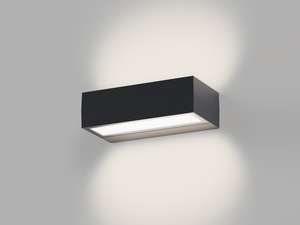 LED2 5238354 Venkovní nástěnné svítidlo KVADER II, A antracit