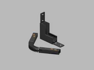 LED2 6529603 MAG II LOW CORNER-V, B DALI černá