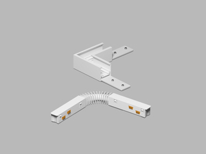 LED2 6529701 MAG II LOW CORNER-H, W DALI bílá