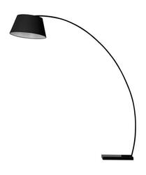 Stojací lampa AZzardo Olav floor black AZ1034 E27 1x60W IP20 165cm černá