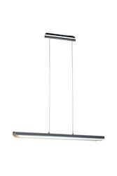 LED Závěsné svítidlo AZzardo Ray chrome AZ1695 28W 1740lm 3000K IP20 70cm chromové