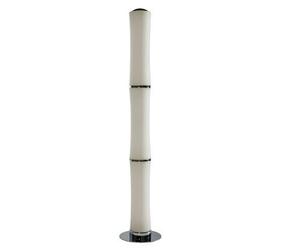 LED Stojací lampa AZzardo Bamboo floor white AZ1899 72W 6120lm 3000K IP20 13cm bílá stmívatelná