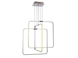 LED Závěsné svítidlo AZzardo Madrid AZ2468 80W 4500lm 3000K IP20 80cm stmívatelné chromové