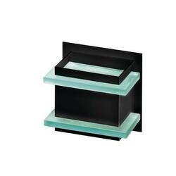 Nástěnné svítidlo AZzardo Blas black AZ3069 G9 1x40W IP20 10cm černé