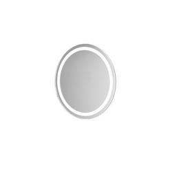 LED Koupelnové nástěnné svítidlo se zrcadlem AZzardo Aurora R 60 AZ51060 9W 870lm 4000K IP44 60cm 12V chromové