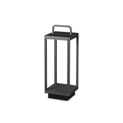 LED Venkovní nabíjecí lampa Ideal Lux STARDUST TL D51 250885 2W 270lm 3000K IP54 51cm, 5V 1A baterie, antracitová, stmívatelná