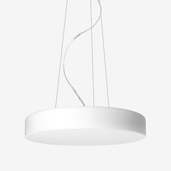 LUCIS závěsné svítidlo ZERO 44,5W LED 4000K sklo šedá opál ZL3.K2.Z500.M DALI2 DALI