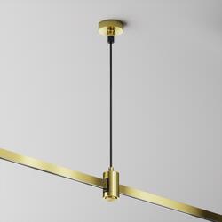 MAYTONI Lankový závěs s napájením pro magnetickou lištu 24 V Flarity TRA157SW-B1-BS