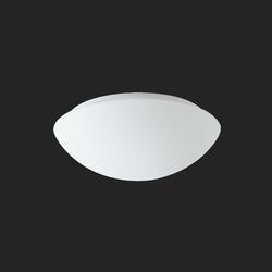 OSMONT 40114 AURA 8 stropní/nástěnné skleněné svítidlo bílá IP20 2x60W E27