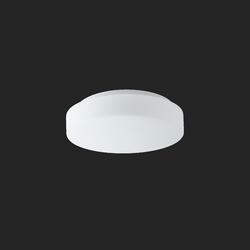 OSMONT 41183 EDNA 2 stropní/nástěnné skleněné svítidlo bílá IP43 100W E27