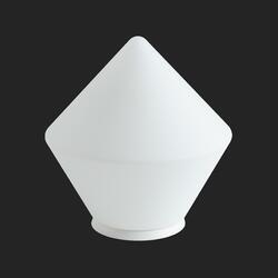 OSMONT 50550 ALYA stolní skleněná lampa bílá IP40 40W E27