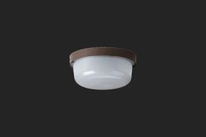 OSMONT 50621 ELEKTRA 3 stropní/nástěnné průmyslové plastové svítidlo hnědá / bílá IP54 4000 K 8W LED