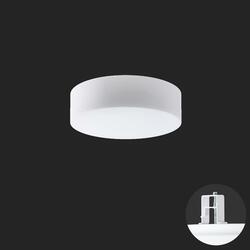 OSMONT 63149 ERIS V2 stropní/nástěnné skleněné polovestavné svítidlo bílá IP44 2700-6500 K 18W LED