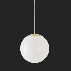 OSMONT ISI64839 ISIS S3 PM HP závěsné plastové svítidlo mosaz leštěná / bílá IP40 4000 K 52W LED