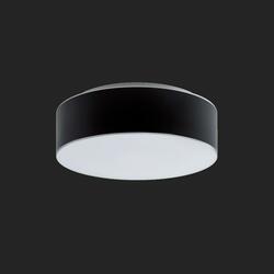 OSMONT 67025 ERIS C2 stropní/nástěnné skleněné svítidlo bílá / bílo - černá IP43 3000 K 19W LED nouzové kombinované 3 h