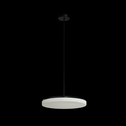 OSMONT CAR60008 CARINA P2 závěsné skleněné svítidlo černá / bílá IP40 3000 K 32W LED