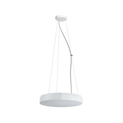 OSMONT DEL68930 DELIA L3 závěsné plastové svítidlo bílá IP40 4000 K 32W LED