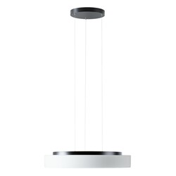 OSMONT ELS72496 ELSA LE16 závěsné skleněné svítidlo černá / bílá IP40 3000 K 35W LED