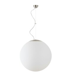 OSMONT ISI60248 ISIS L5 PM-M závěsné plastové svítidlo kartáčovaná nerez / bílá IP40 3000 K 48W LED