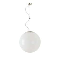 OSMONT ISI60618 ISIS L5 PM HP závěsné plastové svítidlo kartáčovaná nerez / bílá IP40 4000 K 65W LED