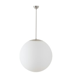 OSMONT ISI60681 ISIS P5 PM-M závěsné plastové svítidlo kartáčovaná nerez / bílá IP40 4000 K 48W LED