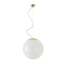 OSMONT ISI63567 ISIS L3 PM závěsné plastové svítidlo mosaz / bílá IP40 40W E27 HF