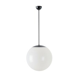 OSMONT ISI63581 ISIS S3 PM závěsné plastové svítidlo černá / bílá IP40 40W E27 HF