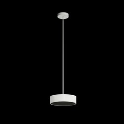 OSMONT KRU60660 KRUGER P1 FC závěsné plastové svítidlo bílá / černá IP40 4000 K 18W LED