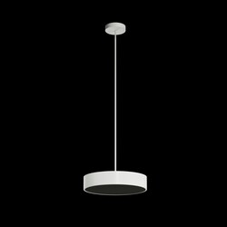 OSMONT KRU60688 KRUGER P2 FC závěsné plastové svítidlo bílá / černá IP40 4000 K 34W LED