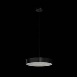 OSMONT KRU60726 KRUGER P3 FOP závěsné plastové svítidlo černá IP40 4000 K 32W LED nouzové kombinované 3 h