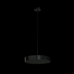 OSMONT KRU60730 KRUGER P3 FC závěsné plastové svítidlo černá IP40 4000 K 48W LED